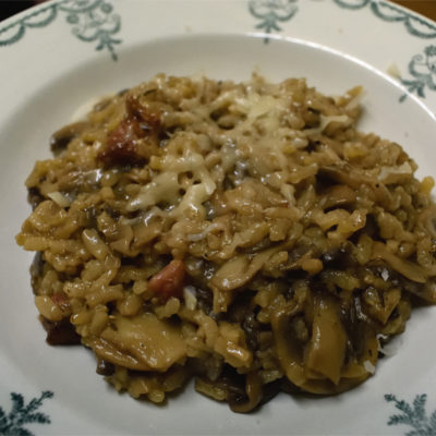 Easy oven risotto
