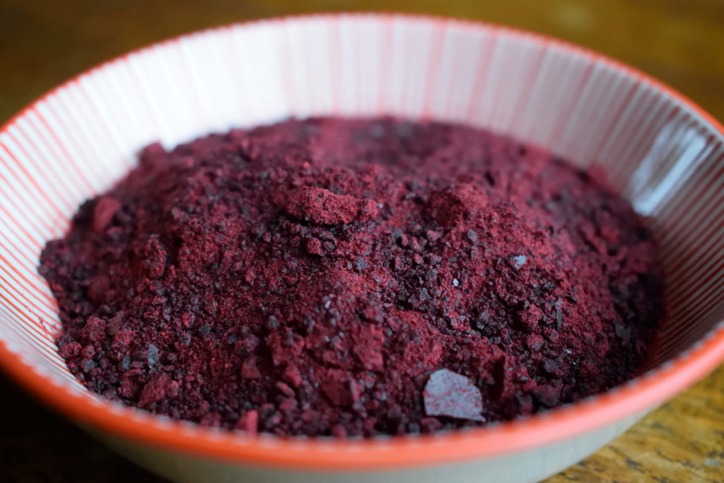 Make your own beetroot powder.