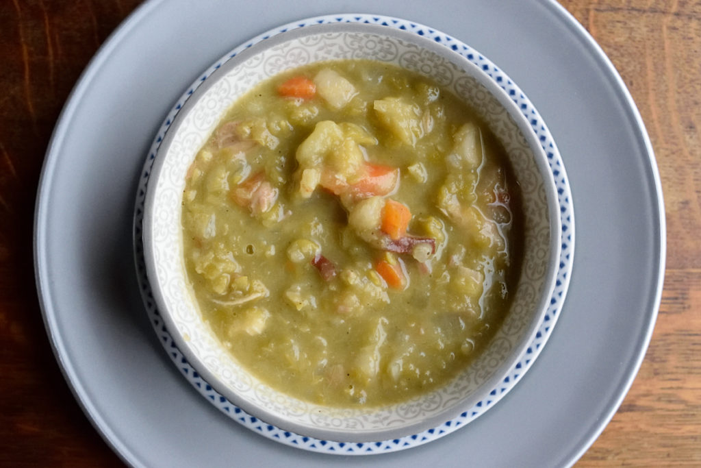 Snert. Dutch pea soup.