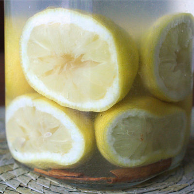 Preserved Lemons. Tasty and fermented.