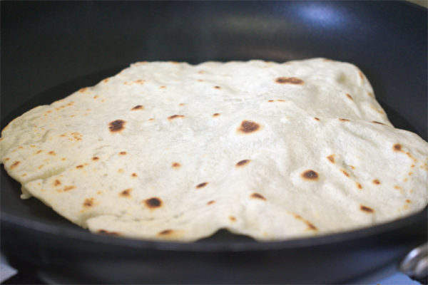 Make your own flour tortilla wraps