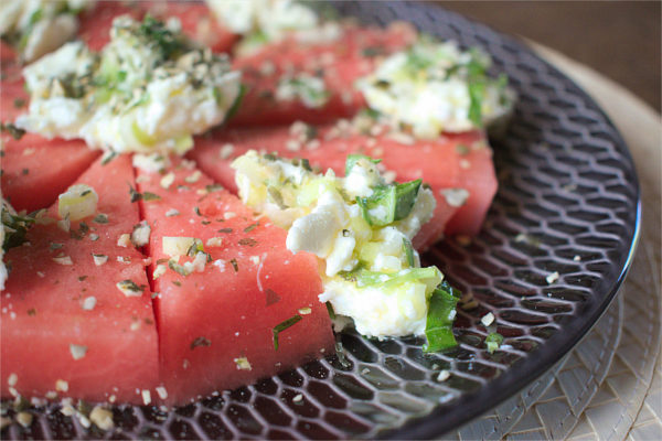 Watermelon And Mozzarella Salad